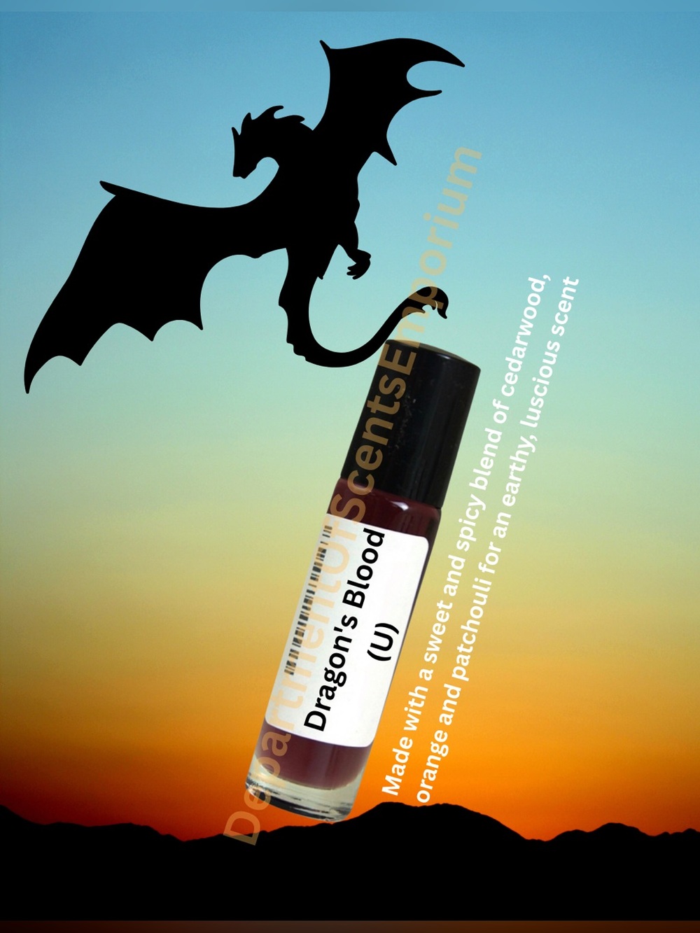 Dragon's Blood 1/3 Oz Unisex Roll-On Fragrance Oil